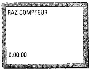 PROLINE DVCR 100 S - Remise à zéro du compteur - 1