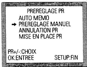 PROLINE DVCR 100 S - Réglage - 1