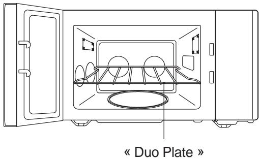 DAEWOO KOR-6L45 - Grille « duo plate - 1