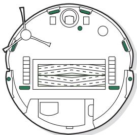 IROBOT J9+ - Czyszczenen styków Ładowania, czujników, okienka kamery i połki na nakladke - 4