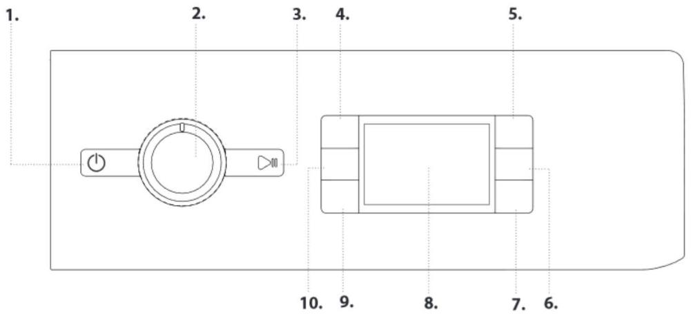 WHIRLPOOL FPWDG971682WBCVFRN - Panneau de commande - 1