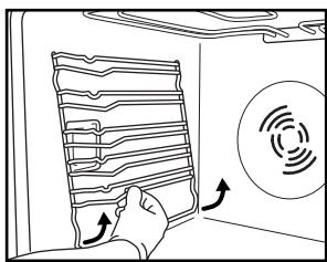 WHIRLPOOL AKZM745NB - Déplacement de la résistance supérieure (uniquement sur certains modeles) - 1