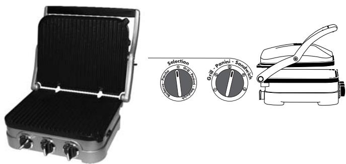 CUISINART GR4 E PRO G - Fonction grillade - 2