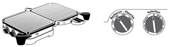 CUISINART GR4 E PRO G - Fonction barbecue - 1