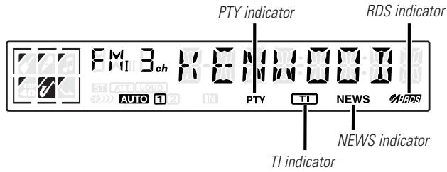 KENWOOD KDC-4021 - RDS-functions - 2