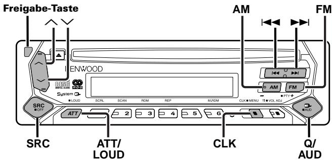 KENWOOD KDC-4021 - Allgemeine Funktionen - 1