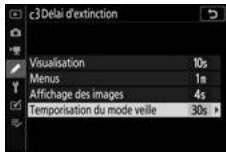 NIKON Z 61I - Temporisation du mode veille - 1