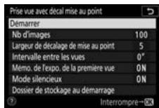 NIKON Z 61I - Mettez en surbrillance [demarrer] et appuyez sur OK. - 1