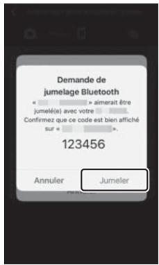 NIKON Z 61I - Appareil photo/périphérique ios : démarrez le processus d'association. - 2