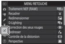 NIKON Z 61I - Menu retouche : création de copies retouchées - 1