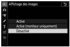 NIKON Z 61I - Affichez les options. - 2