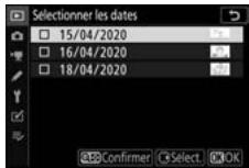 NIKON Z 61I - Sélectionnez les dates souhaitées. - 1