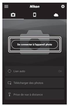 NIKON Z 61I - Périphérique android : démarrez l'application snapbridge. - 2
