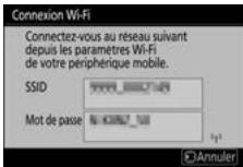 NIKON Z 61I - Établir la connexion wi-fi et appuyez sur ©. - 2