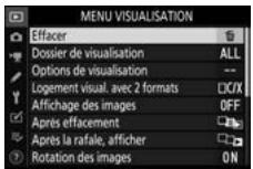 NIKON Z 61I - Placez le curseur dans le menu sélectionné. - 2