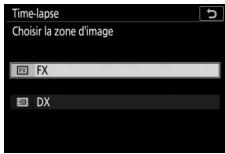 NIKON Z 61I - Choisissez la zone d'image. - 3