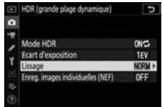 NIKON Z 61I - Régler le lissage - 1