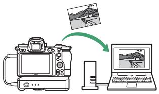 NIKON Z 61I - Transférer les photos et les videos existantes vers un serveur FTP ou un ordinateur - 1