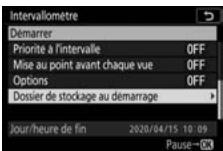 NIKON Z 61I - Choisissez les options de dossier au démarrage. - 1
