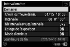 NIKON Z 61I - Mettez en surbrillance [demarrer] et appuyez sur - 1