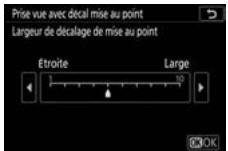 NIKON Z 61I - - Choisissez dans quelle mesure la distance de mise au point change à chaque prise de vue. - 3