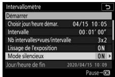 NIKON Z 61I - Activez ou désactiver le mode silencieux. - 1