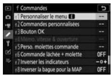 NIKON Z 61I - Personnalisation du menu i - 1