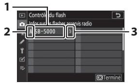 NIKON Z 61I - : Vérifie que les témoins de disponibilité de tous les flashes sont allumés. - 1