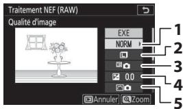 NIKON Z 61I - Choisissez les réglages des copies JPEG. - 1