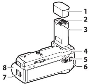 NIKON Z 61I - Nomenclature de la mb-n11 : noms et fonctions - 1
