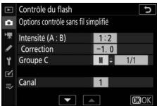 NIKON Z 61I - : Réglez les paramètres du contrôle sans fil simplifié. - 3
