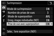 NIKON Z 61I - Choisissez une option pour [prise de vue avec superposition] - 1