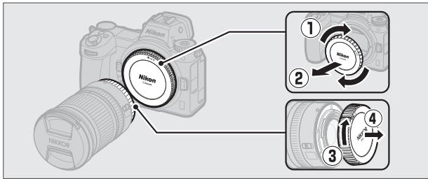 NIKON Z 61I - Fixation d'un objectif - 1