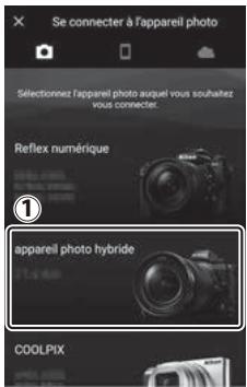 NIKON Z 61I - Périphérique mobile : démarrez l'application snapbridge. - 4