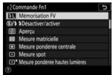 NIKON Z 61I - Mémorisation FV - 1
