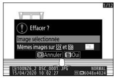 NIKON Z 61I - Suppression des copies - 1