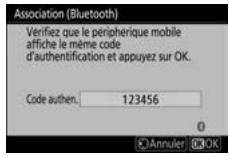 NIKON Z 61I - Appareil photo/périphérique ios : démarrez le processus d'association. - 1