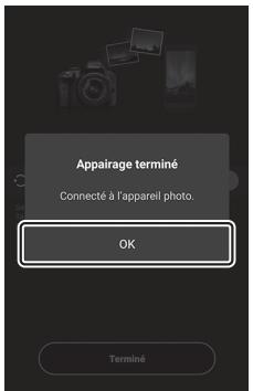 NIKON Z 61I - Appareil photo/périphérique ios : suivez les instructions à l'écran pour effectuer l'association. - 2
