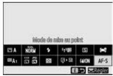 NIKON Z 61I - Choix d'un mode de mise au point - 1