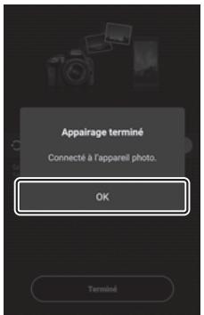 NIKON Z 61I - Appareil photo/périphérique ios : suivez les instructions à l'écran pour effectuer l'association. - 2