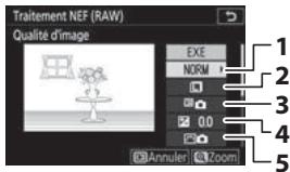 NIKON Z 61I - Choisissez les réglages des copies JPEG. - 1
