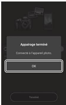 NIKON Z 61I - Appareil photo/périphérique android : suivez les instructions à l'écran pour effectuer l'association. - 2