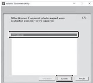 NIKON Z 61I - Sélectionnez l'appareil photo dans wireless transmitter utility. - 1
