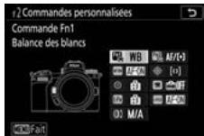 NIKON Z 61I - Choix des rôles des commandes FN1 et FN2 - 2