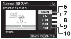 NIKON Z 61I - Choisissez les réglages des copies JPEG. - 2