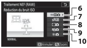 NIKON Z 61I - Choisissez les réglages des copies JPEG. - 2