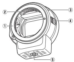 NIKON Z 61I - Detach the adapter. - 1