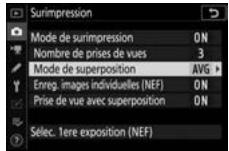 NIKON Z 61I - Choisissez une option pour [mode de superposition] - 1