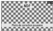 NIKON Z 61I - Acquisition des données de référence pour la fonction correction poussière - 1