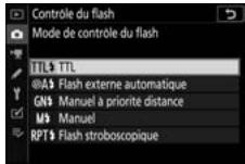 NIKON Z 61I - Mode de contrôle du flash - 1